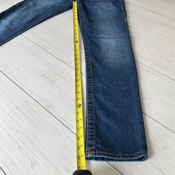 True Religion World Tour Section Skinny Low Waist Skinny Denim Jeans Size 27 Y2K - Picture 14 of 15